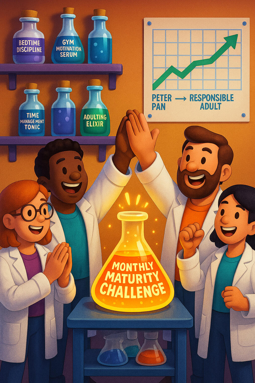 The Monthly Maturity Lab raising adults